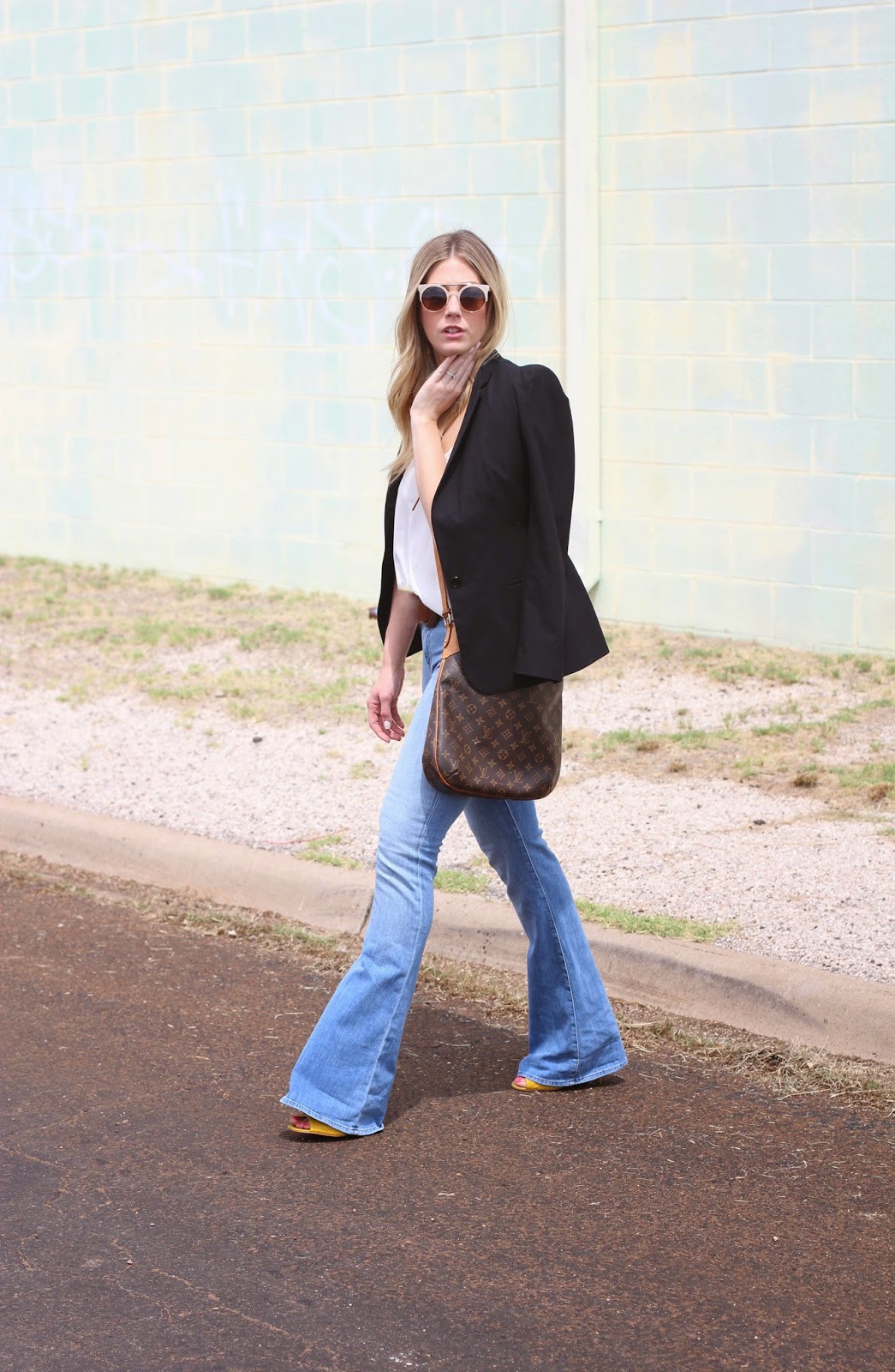 A Simple Denim Uniform Devon Rachel