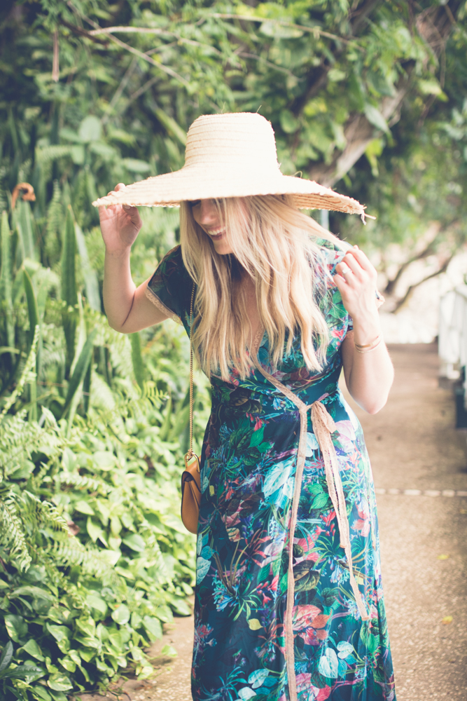 A Summer Maxi Dress in Jamaica Devon Rachel