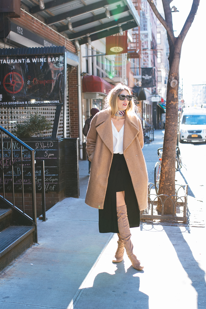 Camel Coat in NYC | Devon Rachel